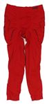 Červené capri funkčné športové thermo spodné nohavice JAKO