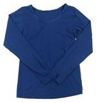 Lacné dievčenské tričká s dlhým rukávom veľkosť 146