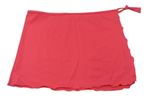 Ružová plavková zavazovací sukňa bpc