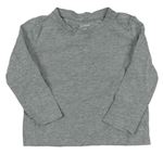 Sivé melírované tričko impidimpi