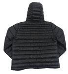 Černá prošívaná šusťáková jarní zateplená bunda s kapucí zn. SOULCAL&CO