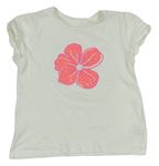 Luxusné dievčenské tričká s krátkym rukávom veľkosť 134