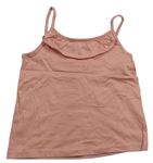 Lacné dievčenské tričká s krátkym rukávom veľkosť 104, H&M