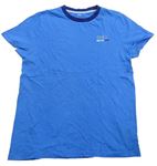 Modré pyžamové tričko s nápisom F&F