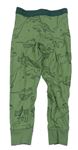 Zelené pyžamové nohavice s dinosaurami H&M
