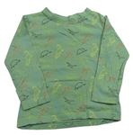 Zelené tričko s dinosaurami Kiki&Koko