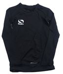 Čierne funčkní tričko s logom Sondico