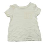 Dievčenské tričká s krátkym rukávom veľkosť 110 Nutmeg