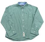 Zeleno-biela kockovaná košeľa H&M