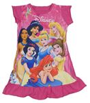 Tmavoružová tunika s Disney princeznami