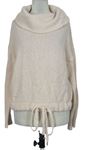Dámsky svetloružový sveter s komínovým golierom H&M