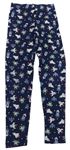 Tmavomodré pyžamové nohavice s raketami C&A