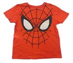 Červené tričko so Spider-manem Marvel