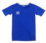 Modro-biele športové funkčné tričko s logom Sondico