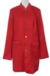 Dámsky červený jarný kabát Bonprix