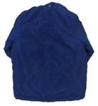 Tmavomodrá šusťáková zateplená bunda zn. H&M