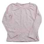 Lacné dievčenské tričká s dlhým rukávom veľkosť 116