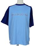Pánske světlemodro-tmavomodré tričko s nápisom BillaRoo