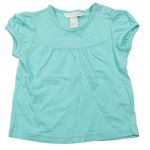 Lacné dievčenské tričká s krátkym rukávom veľkosť 74, H&M