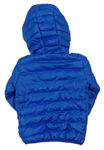 Cobaltoě modrá prošívaná šusťáková zateplená bunda s kapucí zn. MCKENZIE.