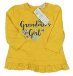 Lacné dievčenské tričká s dlhým rukávom M&Co. | BRUMLA.SK