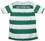 Zeleno-bílý pruhovaný fotbalový dres - THe Celtic FC zn. Adidas