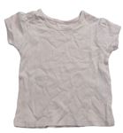 Lacné dievčenské tričká s krátkym rukávom veľkosť 74