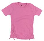 Ružové rebrované tričko F&F