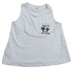 Dievčenské tričká s krátkym rukávom veľkosť 140 M&Co.
