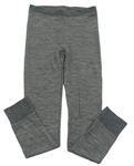 Sivé melírované funkčné nohavice