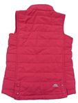 Růžová šusťáková prošívaná zateplená funkční vesta zn. Trespass