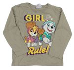 Piesková é tričko so Skye a Everest Nickelodeon