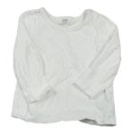 Luxusné dievčenské tričká s dlhým rukávom veľkosť 86, H&M