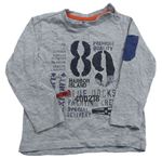 Chlapčenské tričká s dlhým rukávom veľkosť 86 | BRUMLA.SK