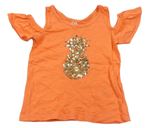 Dievčenské tričká s krátkym rukávom veľkosť 110 | BRUMLA.SK