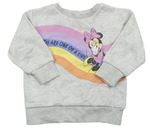 Sivá mikina s Minnie Disney + Primark