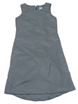 Sivé šušťákové zateplené šaty H&M