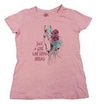 Dievčenské tričká s krátkym rukávom veľkosť 152 | BRUMLA.SK