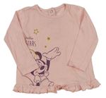 Svetloružové tričko s Minnie Disney