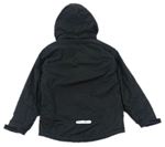 Černá šusťáková funkční zimní bunda s kapucí zn. Trespass