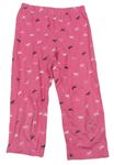 Ružové pyžamové nohavice s jednorožcami Topolino