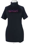 Dámske čierne UV tričko s nápisom RipCurl