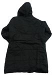 Černý prošívaný šusťákový outdoorový zimní kabát s kapucí s kožešinou zn. REGATTA