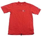 Červené športové tričko s logom O´neill