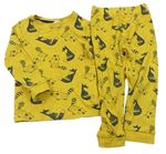 Horčicové pyžama so zvieratkami M&S