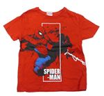 Červené tričko so Spidermanem Marvel