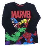Černé triko - Avengers Marvel