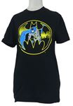 Pánske čierne tričko s Batmanem Primark