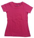 Dievčenské tričká s krátkym rukávom veľkosť 128 Yd.