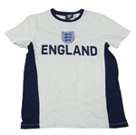 Bielo-tmavomodré tričko s erbem - England George